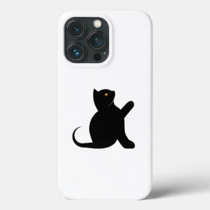 Funda Para iPhone 13 Pro Gato diciendo hola