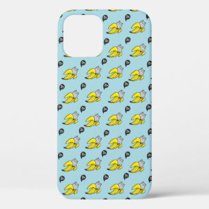 Funda Para iPhone 12 Gato en banana