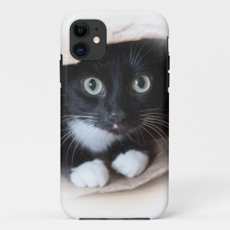 Funda Para iPhone 11 Gato en un bolso