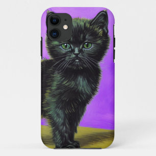 Funda Para iPhone 11 Gato estilo Van Gogh