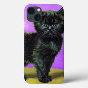 Funda Para iPhone 13 Gato estilo Van Gogh