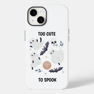 Funda Para iPhone 14 De Case-Mate Gato fantasma lindo Halloween demasiado lindo para