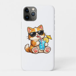 Funda Para iPhone 11 Pro Gato fresco de verano