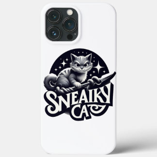 Funda Para iPhone 13 Pro Max Gato furtivo