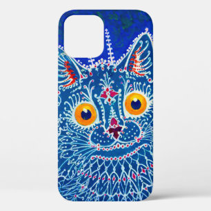 Funda Para iPhone 12 Gato gótico azul