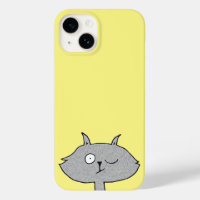 Gato gris sórdido
