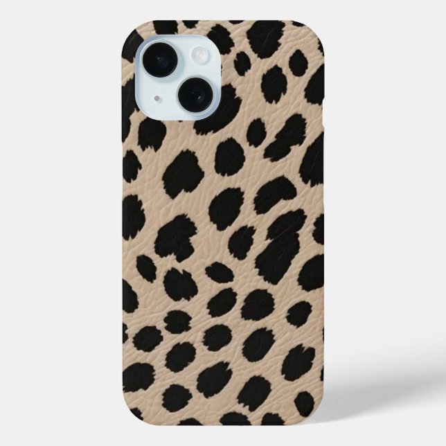 Funda De Case-Mate Para iPhone Gato Guepardo (Reverso )