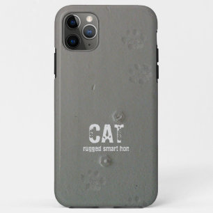 Funda Para iPhone 11 Pro Max GATO hon inteligente escarpado con patas lindas