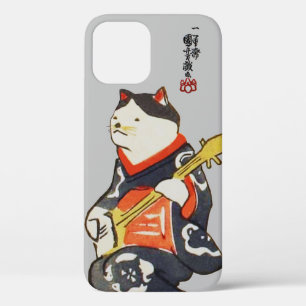 Funda Para iPhone 12 Gato japonés, Kuniyoshi, Ukiyoe