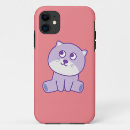 Funda Para iPhone 11 gato mirando al cielo