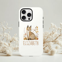 Gato montés de bosque personalizado lindo