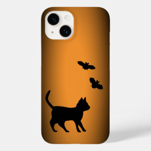 Funda Para iPhone 14 De Case-Mate Gato negro con bata