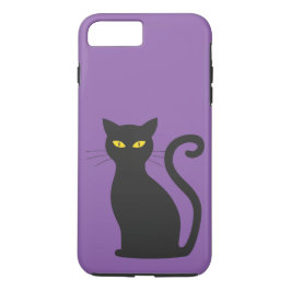 Funda Para iPhone 8 Plus/7 Plus Gato personalizado Con Ojos Amarillos