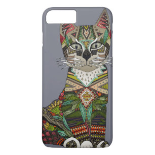 Funda Para iPhone 8 Plus/7 Plus gato pixiebob tormenta