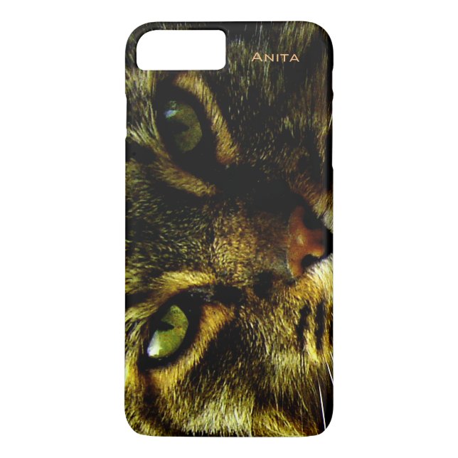 Funda De Case-Mate Para iPhone Gato que hipnotiza la foto de los ojos (Reverso)
