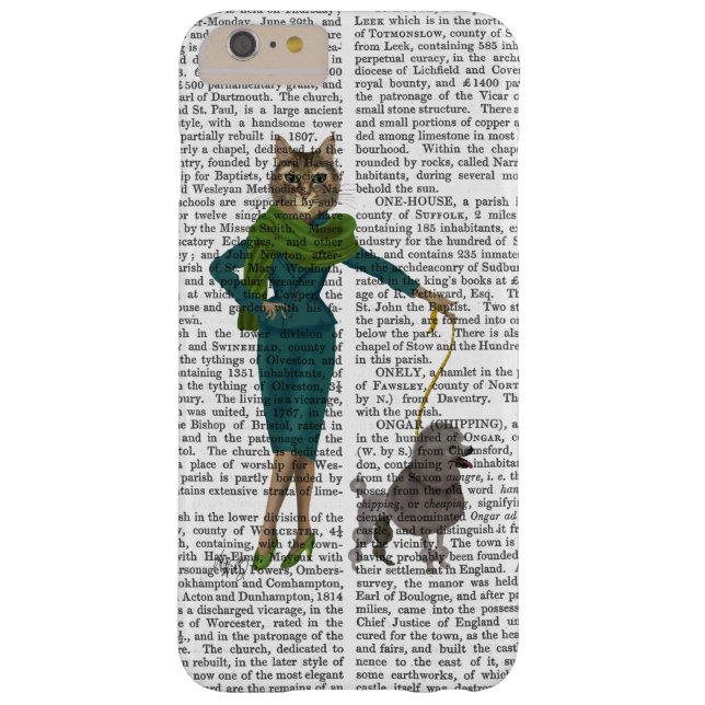 Funda De Case-Mate Para iPhone Gato y caniche (Reverso)