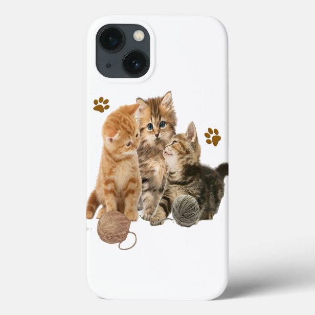 Funda De Case-Mate Para iPhone Gatos (Reverso)