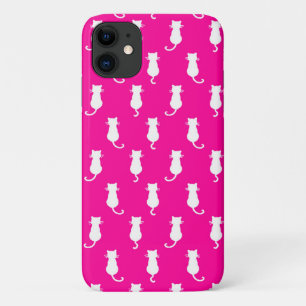 Funda Para iPhone 11 Gatos Caprichosos para Siempre Fucsia Divertido Fe