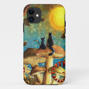 Funda Para iPhone 11 Gatos de champiñón