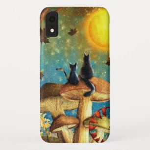 Funda Para iPhone XR Gatos de champiñón