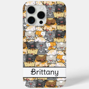 Funda Para iPhone 15 Pro Max Gatos Gatitos Personalizados