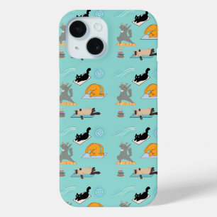 Funda Para iPhone 15 Gatos Graciosos De Yoga