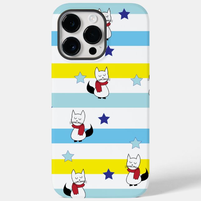 Funda De Case-Mate Para iPhone Gatos Lindos Gatos Gatito (Reverso )