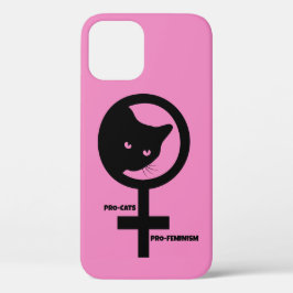 Funda Para iPhone 12 Gatos pro feminismo