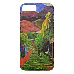 Funda Para iPhone 8 Plus/7 Plus Gauguin - Carretera en Tahití