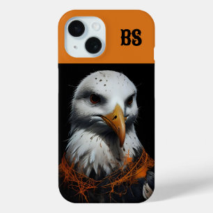 Funda Para iPhone 15 Gaviota disfrazada de Halloween linda y espeluznan