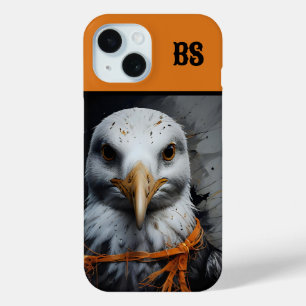 Funda Para iPhone 15 Gaviota disfrazada de Halloween linda y espeluznan
