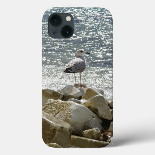 Funda Para iPhone 13 Gaviota y mar