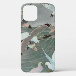 Funda Para iPhone 12 Gaviotas sobre olas del océano por Louis Agassiz F