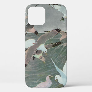 Funda Para iPhone 12 Gaviotas Sobre Olas del Océano por Louis Agassiz F