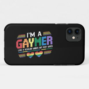 Funda Para iPhone 11 Gaymer como un jugador regular pero mucho más gay 