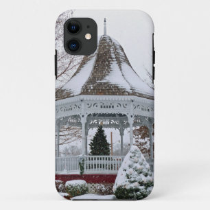 Funda Para iPhone 11 Gazebo en la nieve