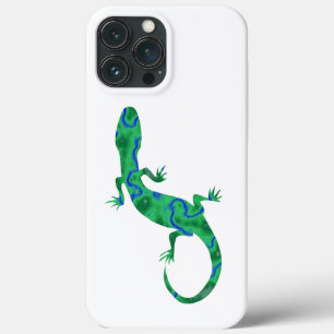 Funda Para iPhone 13 Pro Max Gecko verde