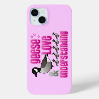 Funda Para iPhone 15 Mini Geese, amor y comprensión