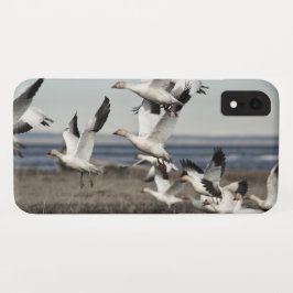 Funda Para iPhone XR Geese de nieve voladora