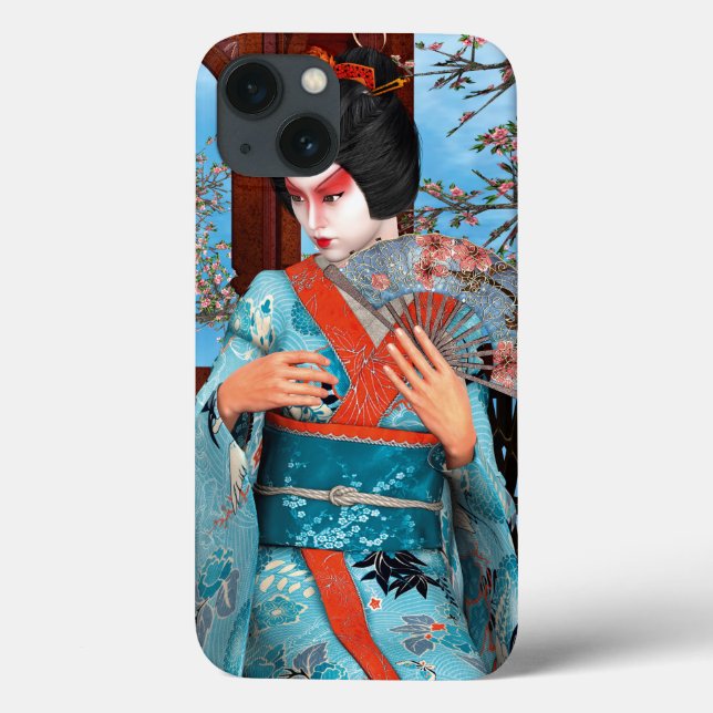 Funda De Case-Mate Para iPhone Geisha (Reverso)