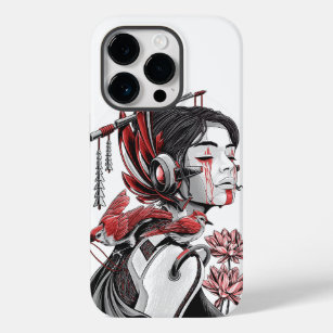Funda Para iPhone 14 Pro De Case-Mate Geisha cibernética