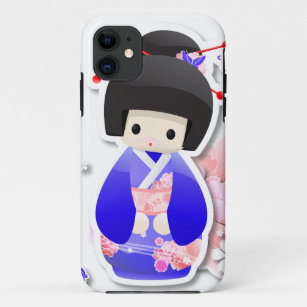 Funda Para iPhone 11 Geisha Doll japonés - Estuche para iPhone de la se