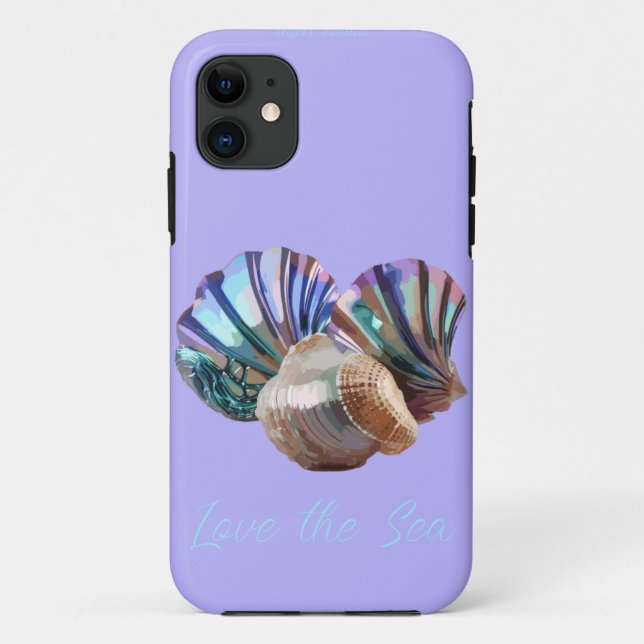Funda De Case-Mate Para iPhone Gemas oceánicas (Reverso)