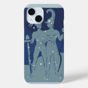 Funda Para iPhone 15 Gemini Constelación Twin Constellation Astrología