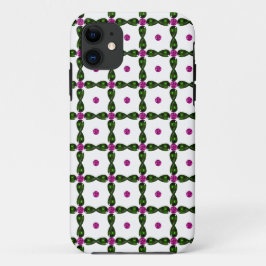 Funda Para iPhone 11 Gemstone Art, Purple Green
