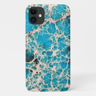 Funda Para iPhone 11 Gemstone Series - Elegante mapa de ruta turquesa