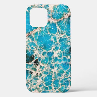 Funda Para iPhone 12 Gemstone Series - Hoja de ruta turquesa