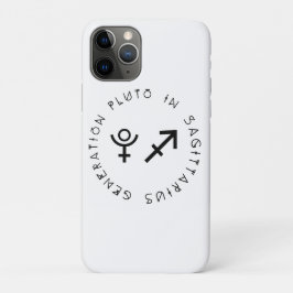 Funda Para iPhone 11 Pro Generación Plutón en Sagitario Astrología Zodiaco