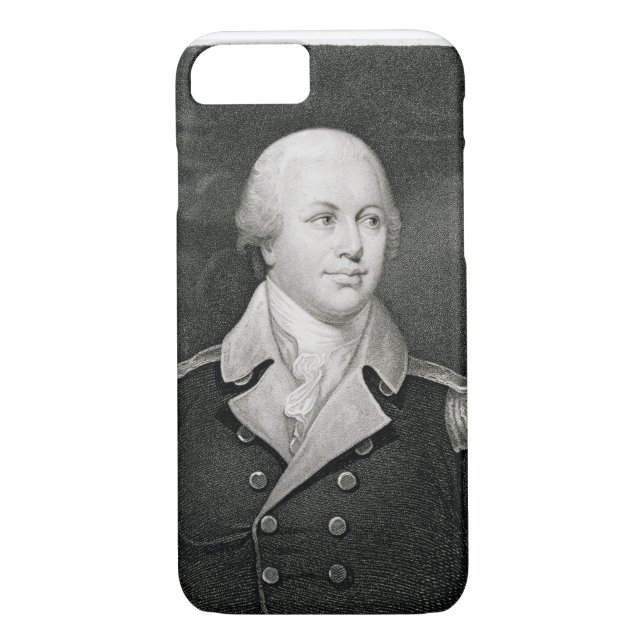 Funda De Case-Mate Para iPhone General importante Nathaniel Greene (1742-86), (Reverso)