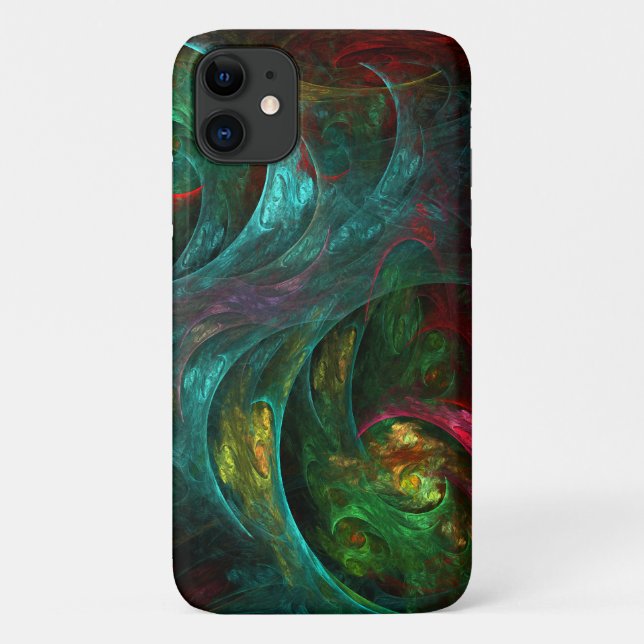 Funda De Case-Mate Para iPhone Génesis Nova Resumen Arte (Reverso)